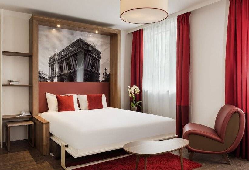 Студия Стандарт Двуспальная Кровать, Aparthotel Adagio Birmingham City Centre