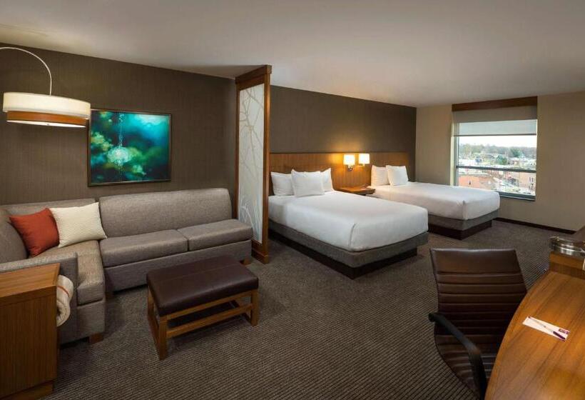 스탠다드 룸 더블 침대 2개, Hyatt Place Bloomington / Normal