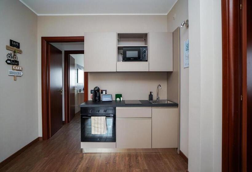 Апартаменты 2 Спальни с Террасой, Bnbook Expo Residence Rho