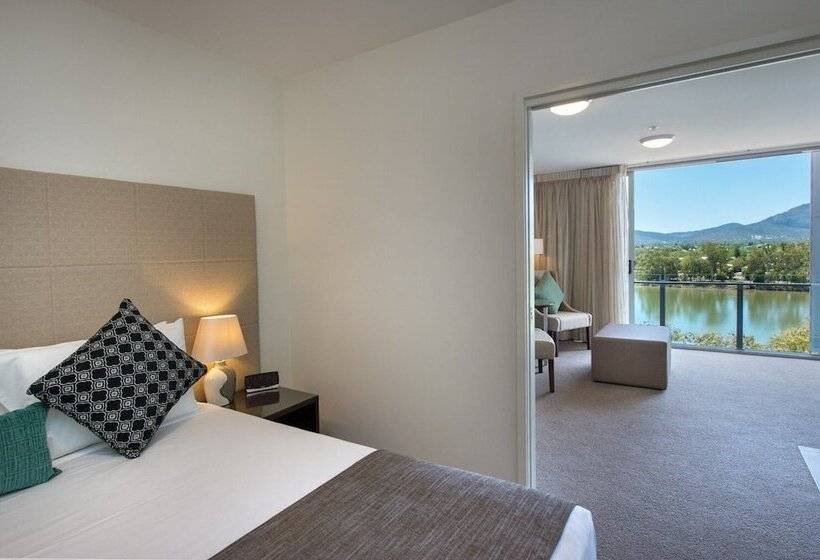 침실 1개 디럭스 아파트, Empire Apartment Hotel Rockhampton