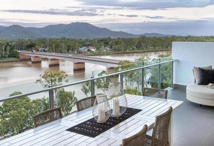 침실 3개 아파트, Empire Apartment Hotel Rockhampton