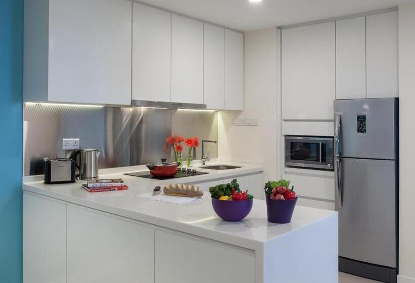 2 베드룸 이그제큐티브 스위트, Citadines Dpulze Cyberjaya