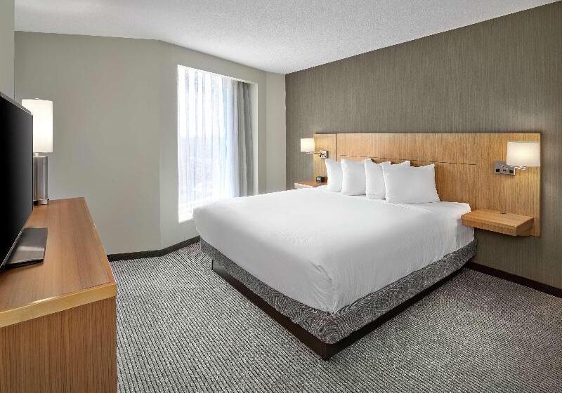 キングサイズベッドのスイートルーム, Doubletree By Hilton Edmonton Downtown