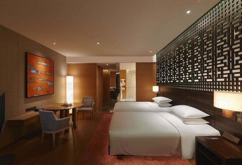 اتاق استاندارد با 2 تخت دوبل, Park Hyatt Guangzhou