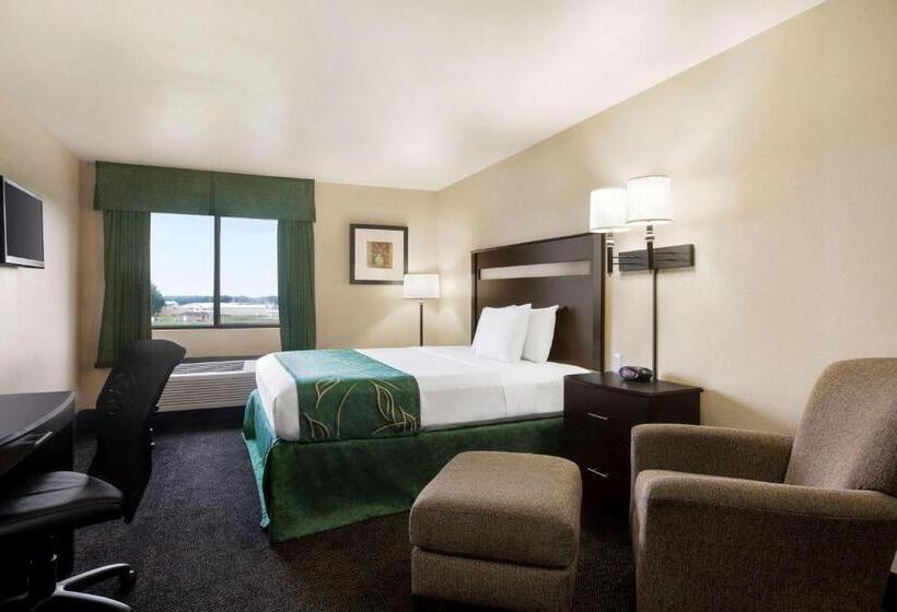 장애인을 위한 킹사이즈 침대 스탠다드 룸, Travelodge By Wyndham Livonia