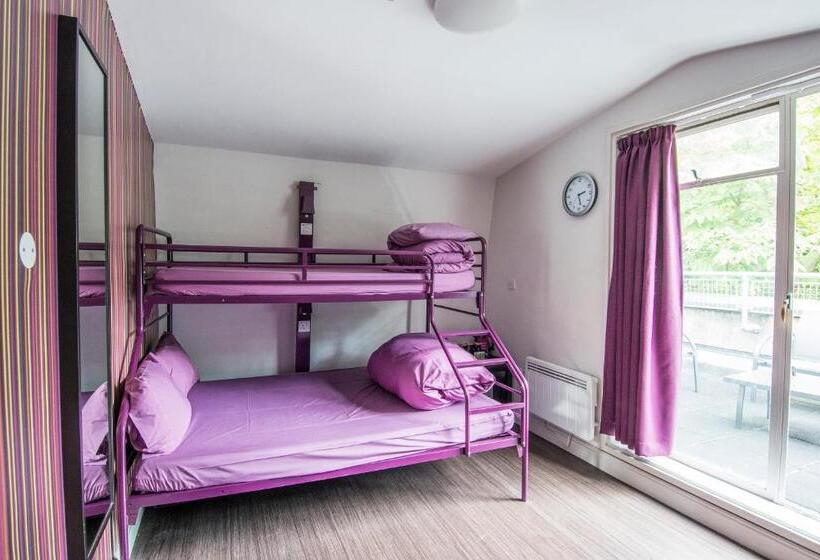 Quarto Quadruplo Estandar Banheiro Compartilhado, Safestay London Kensington Holland Park