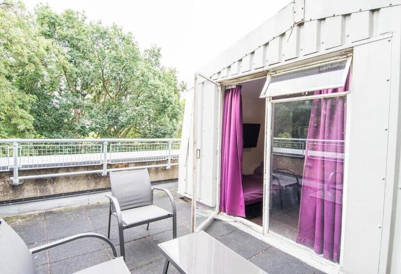 Quarto Quadruplo Estandar Banheiro Compartilhado, Safestay London Kensington Holland Park