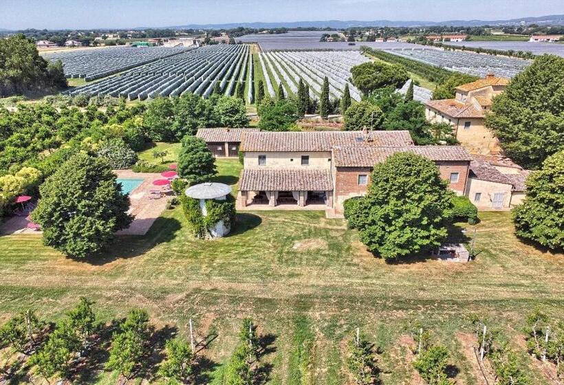 Апартаменты 1 Спальня Нижний Этаж, Foresteria Il Giardino Di Fontarronco