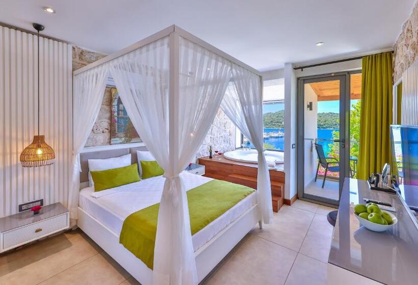 اتاق استاندارد با چشم‌انداز دریا, Jasmine Otel