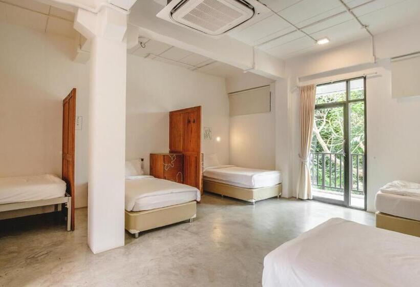 공동 객실, The Dearly Koh Tao Hostel Padi 5 Star Dive Resort
