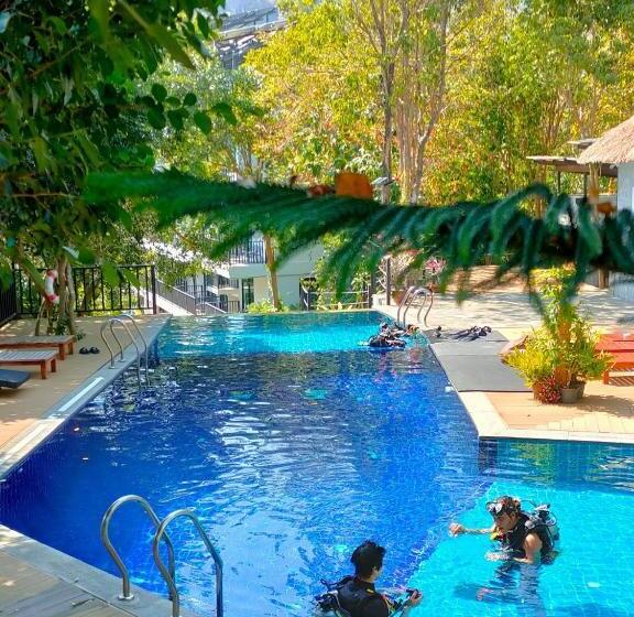스탠다드 싱글 룸, The Dearly Koh Tao Hostel Padi 5 Star Dive Resort
