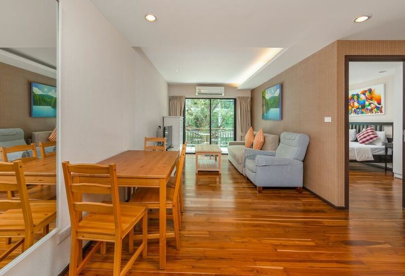 침실 1개 디럭스 아파트, The Title Condo By Tropic Look