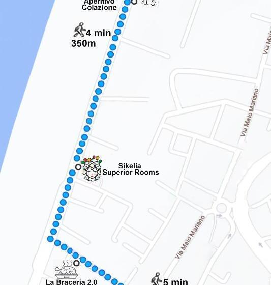 اتاق استاندارد با تراس, Sikelia Superior Rooms Milazzo