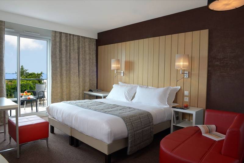 Номер Superior Боковой Вид на Море, Thalasso Concarneau Spa Marin Resort
