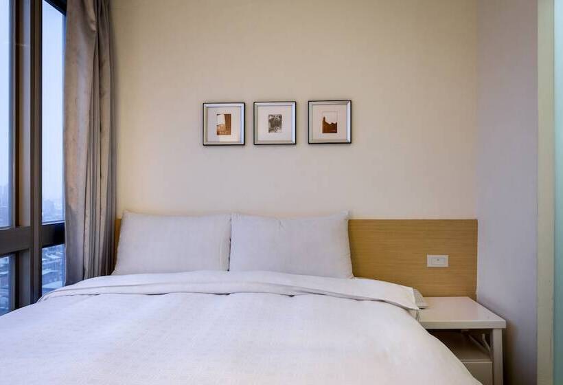 اتاق استاندارد با چشم‌انداز رودخانه, Wemeet Hotel Taipei