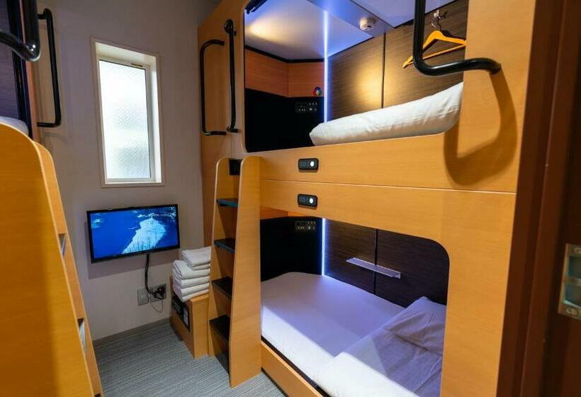 Bed in Shared Room with Shared Bathroom, The Lodge Moiwa 834