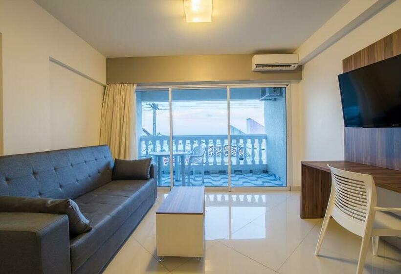 침실 1개 발코니 아파트, Kristie Resort Natal