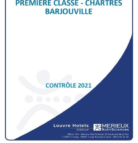 트리플 스탠다드 룸 2층 침대, Premiere Classe Chartres Sud  Barjouville