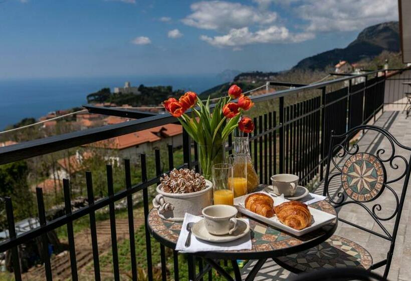 اتاق استاندارد با چشم‌انداز دریا, Agriturismo Punta San Lazzaro