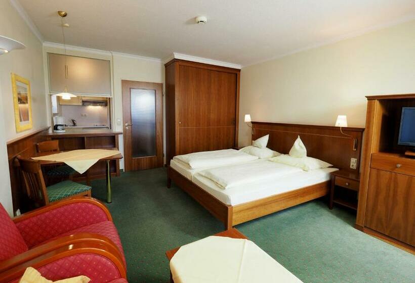 Апартаменты 1 Спальня с Балконом, Appartementhotel Griesbacher Hof