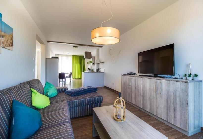 Апартаменты Дюплекс 2 Спальни, Lagovida Das Ferienresort Am Störmthaler See