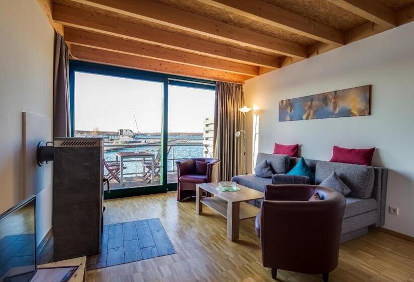 Дом 2 Спальни, Lagovida Das Ferienresort Am Störmthaler See
