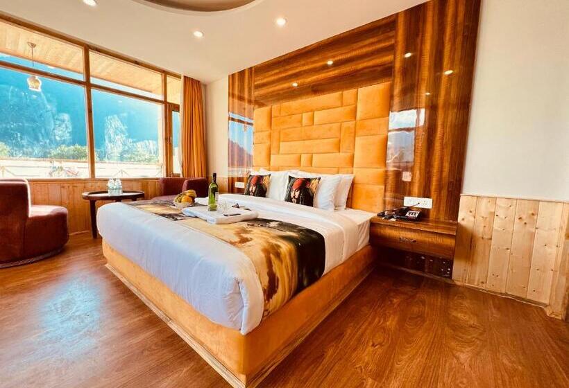 패밀리 룸 산 전망, Hill River Resort By West Western