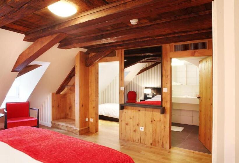 اتاق سوپریور سه تخته, Logis Hôtel Ettenheim