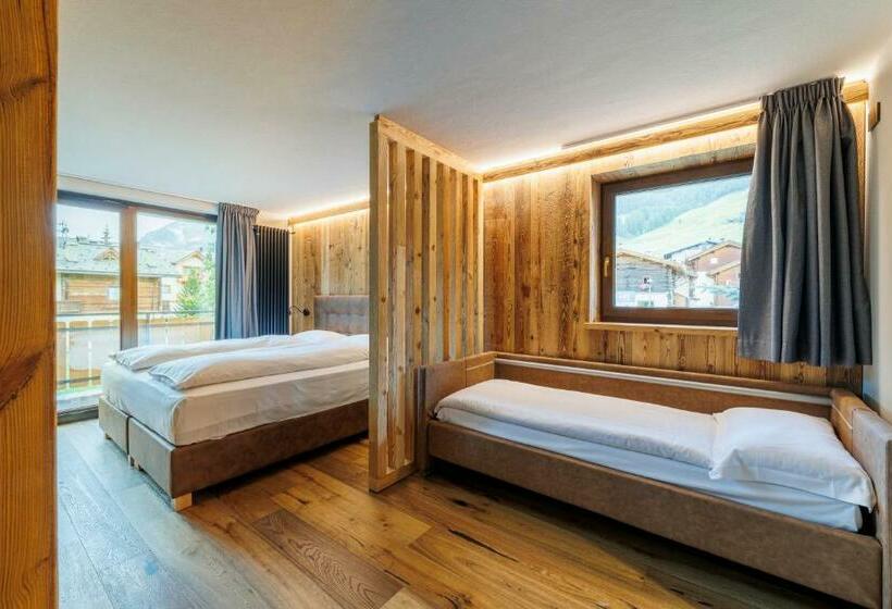 스탠다드 트리플 룸, Steinbock B&b  Apartaments