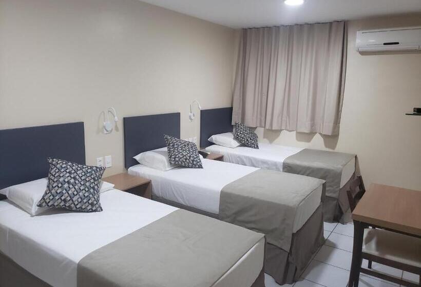 이코노미 트리플 룸, Villa Park Hotel Fortaleza   Antes Hotel Villamaris
