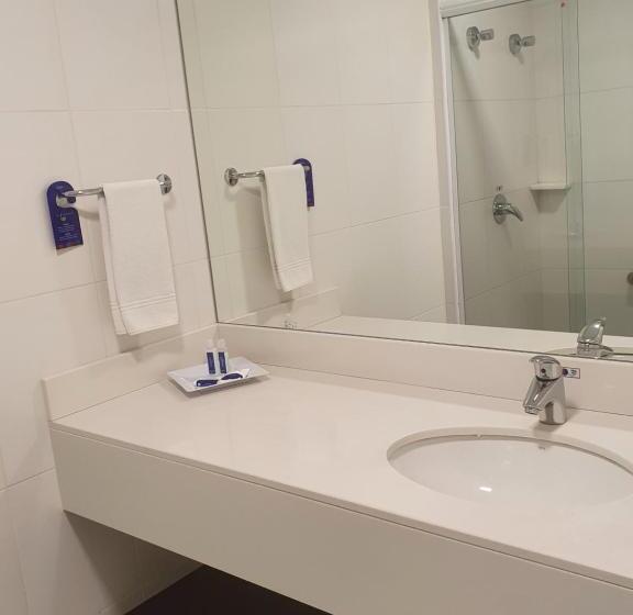 디럭스 트리플 룸, Summit Suítes Hotel Cachoeira Paulista
