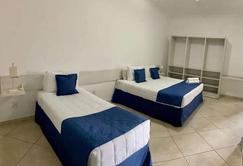 디럭스 트리플 룸, Summit Suítes Hotel Cachoeira Paulista
