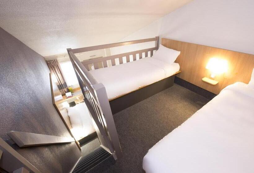 Четырехместный Номер Стандарт, B&b Hotel Chateauroux Aéroport