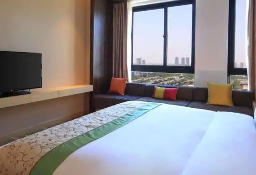 اتاق استاندارد با تخت بزرگ برای معلولان, Hilton Garden Inn Xi An High Tech Zone