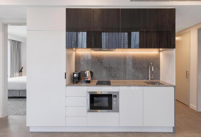 2 베드룸 디럭스 스위트, Meriton Suites Melbourne