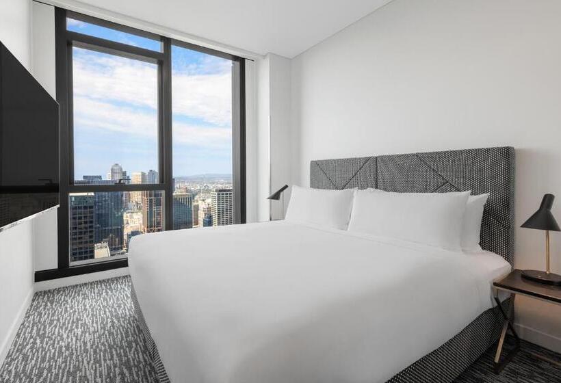 1침실 펜트하우스 아파트, Meriton Suites Melbourne