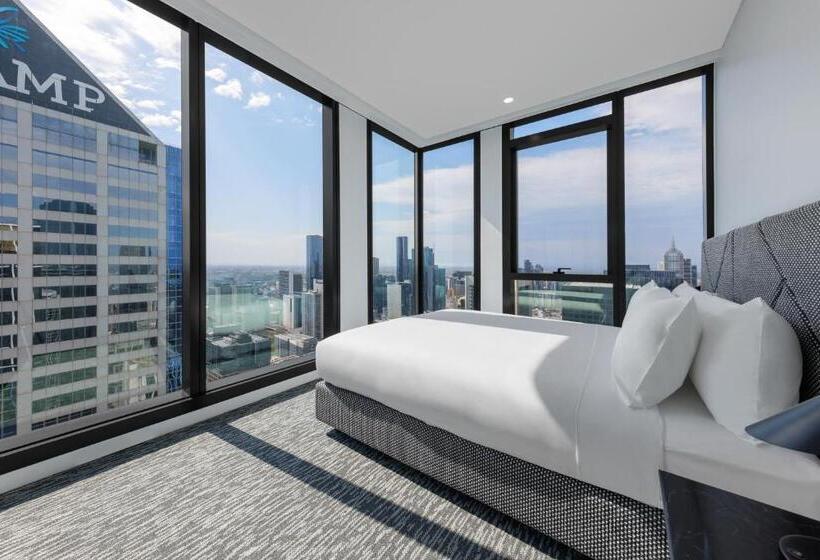 1침실 펜트하우스 아파트, Meriton Suites Melbourne