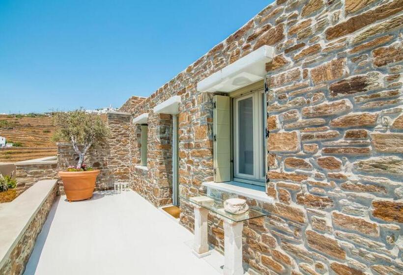 带海景的复工套房, Aeolis Tinos Suites