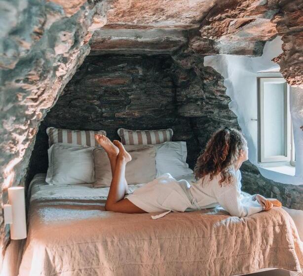 带海景的标准房, Aeolis Tinos Suites