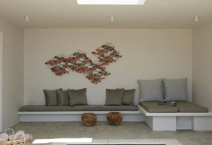 套房配有游泳池, Aeolis Tinos Suites