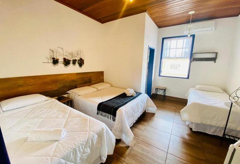 4 Bett Standardzimmer, Pousada Solar Das Gerais