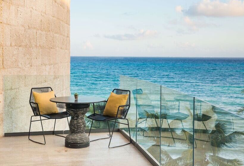 Номер Стандарт Двуспальная Кровать Вид на Море, Thompson Playa Del Carmen Beach House, By Hyatt