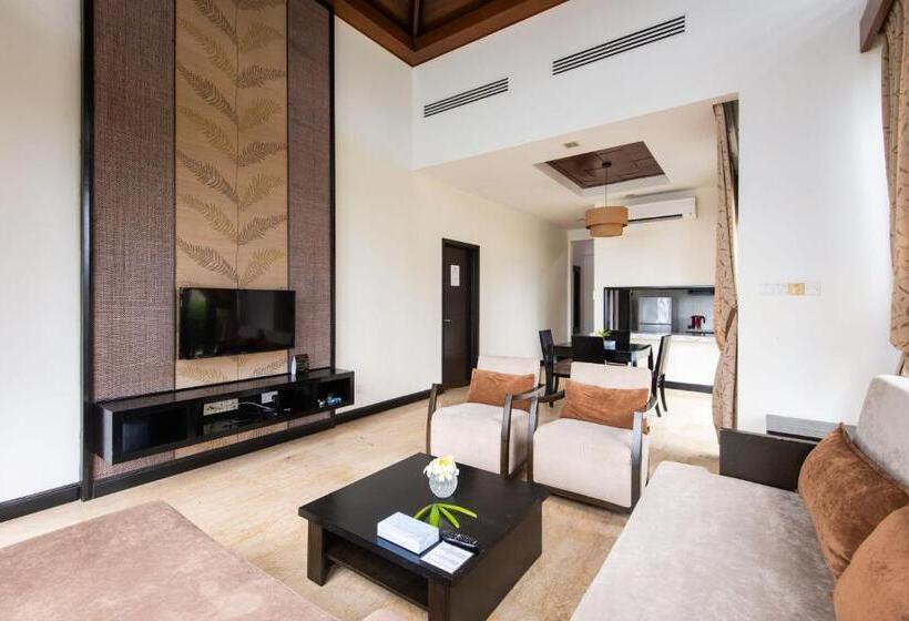 침실 2개 빌라 바다 전망, Sabah Beach Villas & Suites