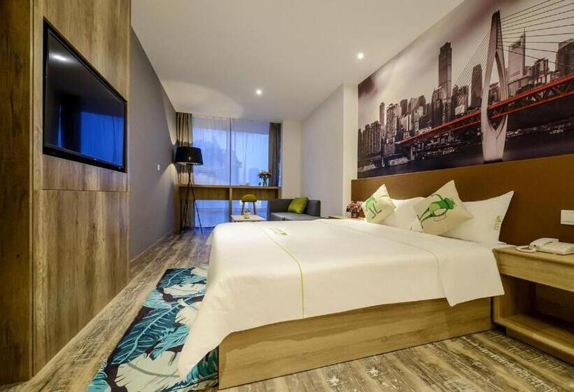 اتاق لوکس با تخت دو نفره بزرگ, Heye International Youth Hostel