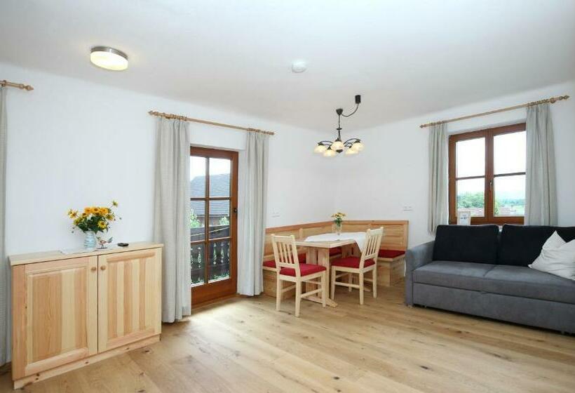 带1个卧室带观景的公寓, Bauerborchardt   Urlaub Am Bauernhof Bei Familie Borchardt