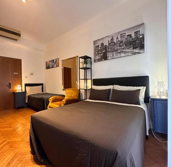 اتاق استاندارد سه تخته با بالکن, Casa Sole