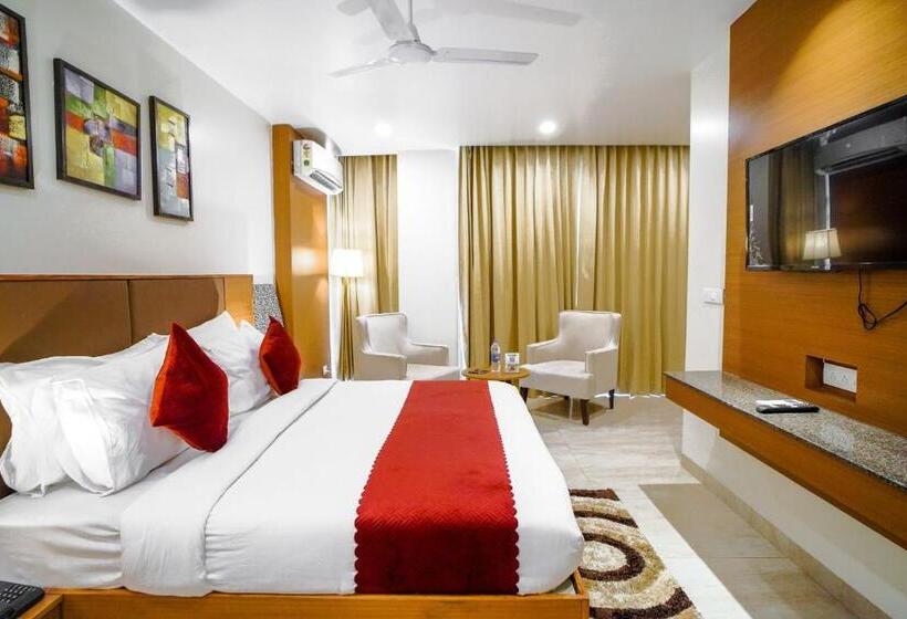 إستوديو قياسى سرير كينج, Saltstayz Executive Serviced Apartment   Unitech Cyber Park & Near Huda City Metro