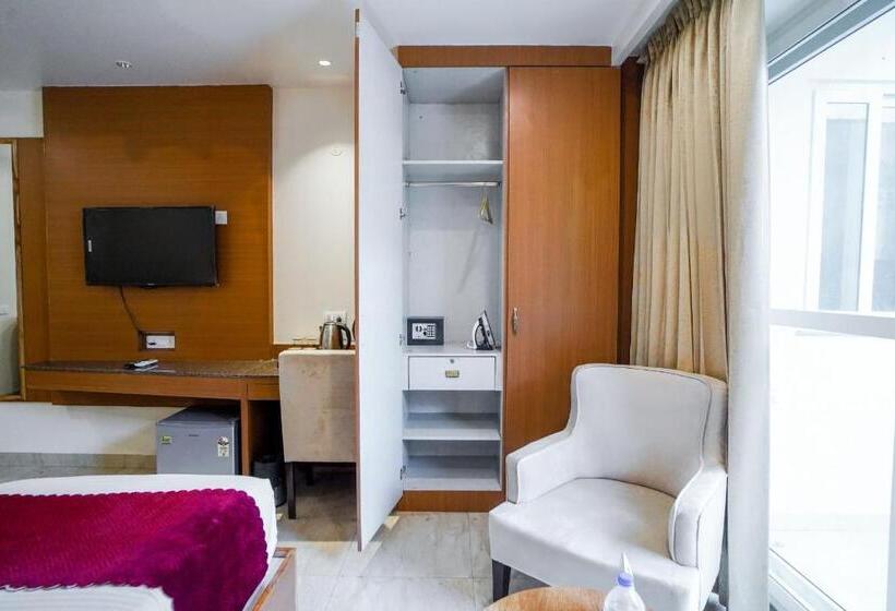 إستوديو قياسى سرير كينج, Saltstayz Executive Serviced Apartment   Unitech Cyber Park & Near Huda City Metro