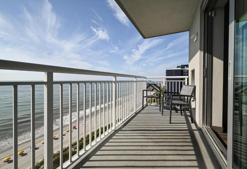 海景标准带阳台一室公寓, Residence Inn By Marriott Myrtle Beach Oceanfront