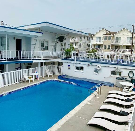 ２ダブルベッドのスタンダードルーム, White Caps Motel